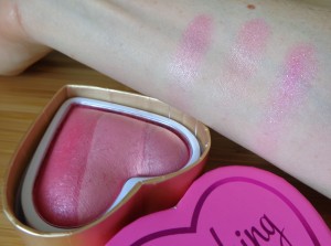 Blushing Heart - Individual colour swatches