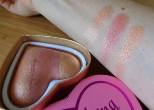 Peachy Keen Heart - Individual colour swatches
